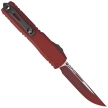 Microtech Ultratech Gen III ZBP S/E OTF Knife Cerakote Weathered Crimson Aluminum, Cerakote Weathered Crimson M390MK by Tony Marfione (1121-1WCM)