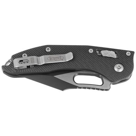 Nóż składany Microtech Stitch Ram-Lok S/E Black Fluted G10, Black P/S M390MK by Borka Blades and Tony Marfione (169RL-2FLGTBK)