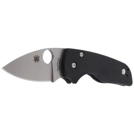 Nóż składany Spyderco Lil' Native G-10 Black Compression Lock Plain (C230GP)