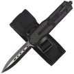 Dulotec OTF Knife Aluminium / Carbon Fiber, Two-Tone Finish 3Cr13MoV (K184A)