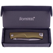 LionSteel Thrill Knife Green Aluminum, Satin M390 by Molletta (TL A GS)