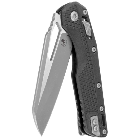 Nóż składany Microtech MSI S/E Ram-Lok Black Tri-Grip Polymer, Apocalyptic M390MK by Tony Marfione (210T-10APPMBK)