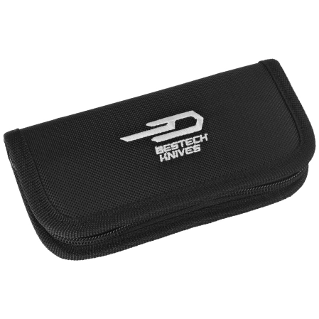 Bestech Togatta Grey Titanium/Marble Carbon Fiber Knife, Satin M390 by Koens Craft (BT2102F)