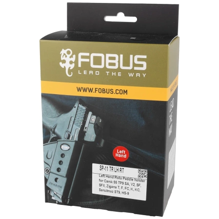 Fobus Left-Handed Holster, Rotating Paddle, Canik55 TP9 SA, TP9 V2, TP9 SF, TP9 SFX (SP-11 TR LH RT)
