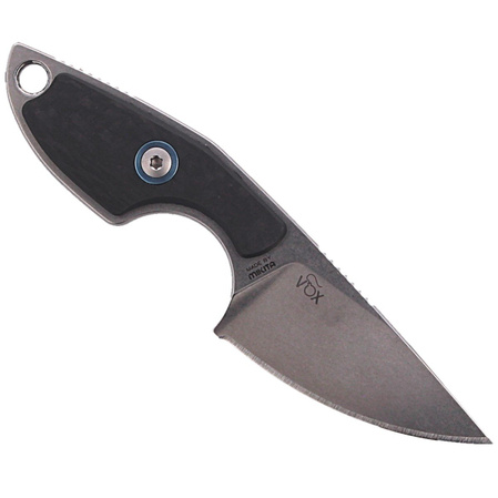 MKM Mikro 1 Carbon Fiber Neck Knife, Stonewashed M390 by Jesper Voxnæs (MKMR01-CF)