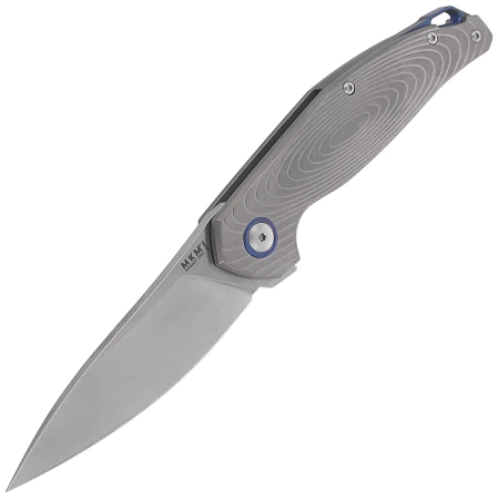 Nóż składany MKM Goccia Bead Blasted Titanium, Satin M390 by Jens Ansø (MKGC-T)