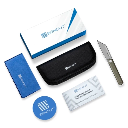 Sencut Regnator Knife Black G10, Black 9Cr18MoV (S24057-1)