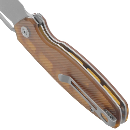 Nóż składany Kubey Tityus Ultem, Bead Blasted D2 (KU322L)