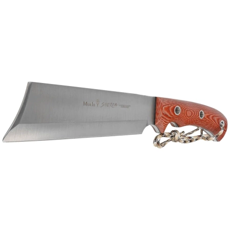 Maczeta Muela Sherpa 18-C Brown Micarta, Satin X50CrMoV15