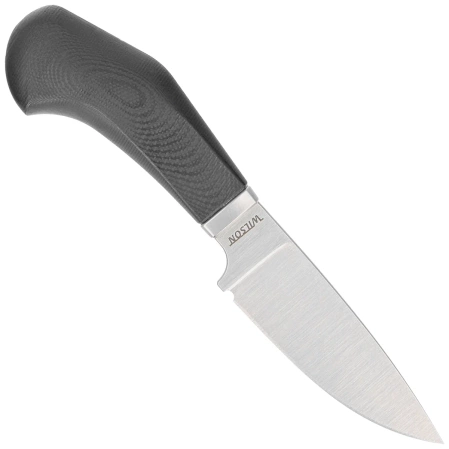 LionSteel Willy Black G10, Satin M390 by Gianluigi ''Wilson'' Simonella Knife (WL1 GBK)