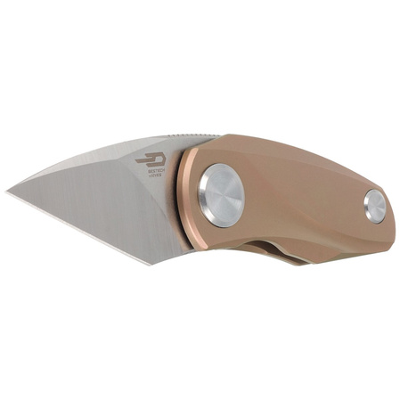 Nóż składany Bestech Tulip Frame Lock Pink Titanium, Stonewashed / Satin M390 by Ostap Hel (BT1913D)