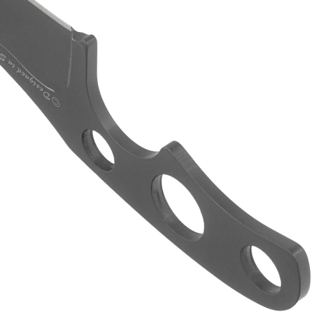K25 RK-32330 Neck Knife Titanium Naked, Titanium 7Cr17Mov