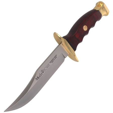 Muela BW-14 Pakka Wood Knife, Satin X50CrMoV15