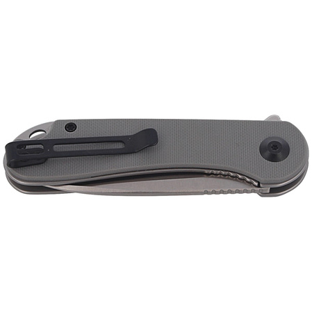 CIVIVI Knife Elementum Flipper Gray G10, Satin Finish (C907B)