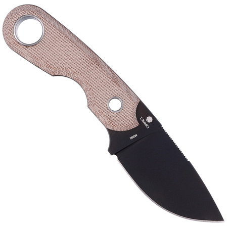 Nóż Viper Berus 1 Natural Canvas Micarta, Black PVD M390 by Tommaso Rumici (VT4012DCN)
