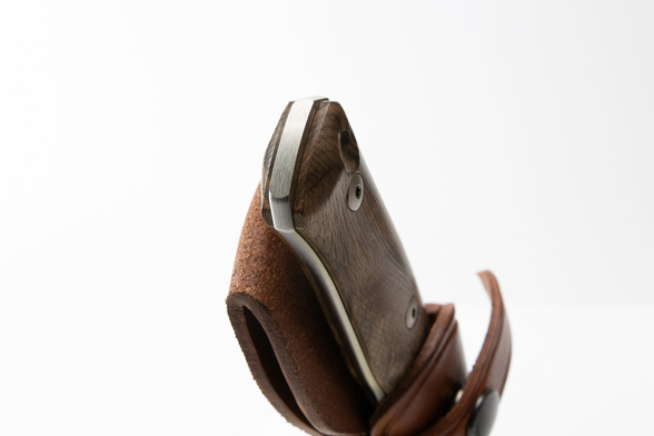 LionSteel Bushcraft Walnut / Fixed Satin Blade (B35 WN)