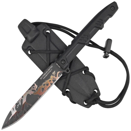 Nóż Extrema Ratio Requiem Evo Dark LE No 041/250 Black G10, Burnishing MagnaCut (04.1000.0475/MGC/BLK-BLK)