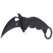 FOX Fixed Blade G10 Black, Black Idroglider (FX-598)
