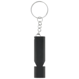 Brelok z gwizdkiem Barbaric Black Aluminium (16215-BK)