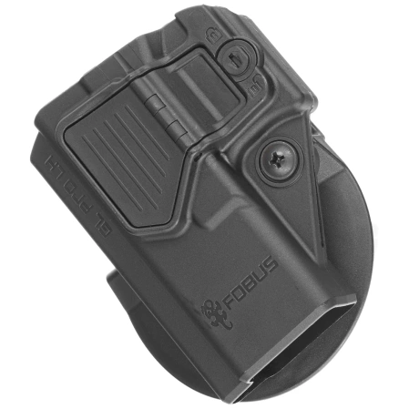 Fobus GL PRO LH Level 2 Passive/Active Holster for Glock 17, 19, 19X, 26, 45, 48 - Left-Hand