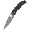 Spyderco Native Chief G10 Black, Satin Plain CPM S30V by Sal, Eric Glesser (C244GP)