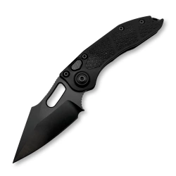 Nóż automatyczny Microtech Stitch-A S/E Signature Black Aluminium, Shadow Black DLC M390MK by Borka Blades and Tony Marfione (169-1DLCTSH)