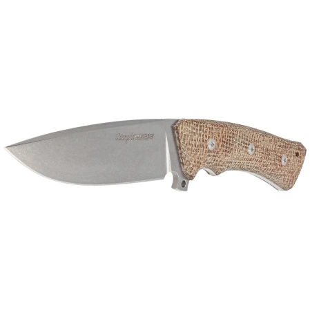 Nóż Viper Gianghi Brown Burlap Micarta, Stonewashed N690Co by Fabrizio Silvestrelli (V4882IM)
