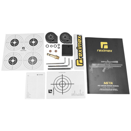 Wiatrówka PCP Reximex Meta Bronze 4.5 mm z regulatorem i tłumikiem