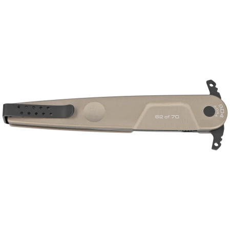 Extrema Ratio BD4 Adra Contractor LE No 62/70 Tactical Mud Aluminium, Black N690 knife (04.1000.0498/TM)