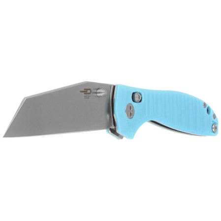 Nóż składany Bestech Liger Light Blue G10, Stonewashed D2 by Keanu Alfaro (BG61D)
