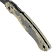 Nóż składany Spyderco Military 2 Camo G10, Black DLC CPM S30V Plain by Sal, Eric Glesser (C36GPCMOBK2)