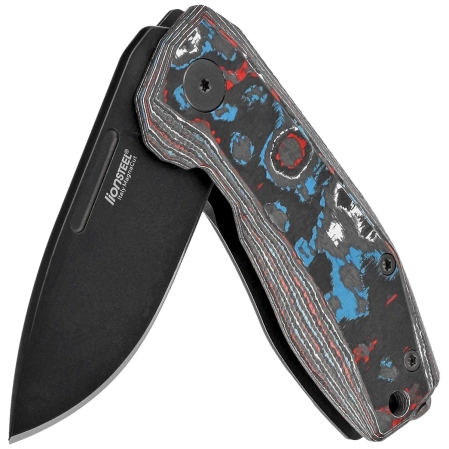 LionSteel Nano Knife Nebula Fat Carbon, Old Black MagnaCut (NA01 NB)