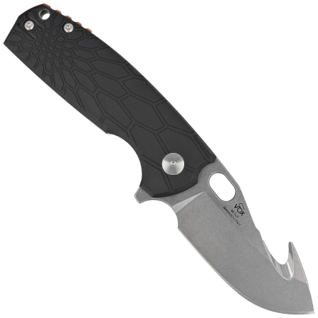 Nóż składany Fox Core Hunter Black FRN, Stonewashed Becut by Jesper Voxnæs (FX-624 B)