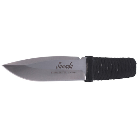 Nóż TOKISU Sanada Nylon Cord Wrap, Satin (32498)