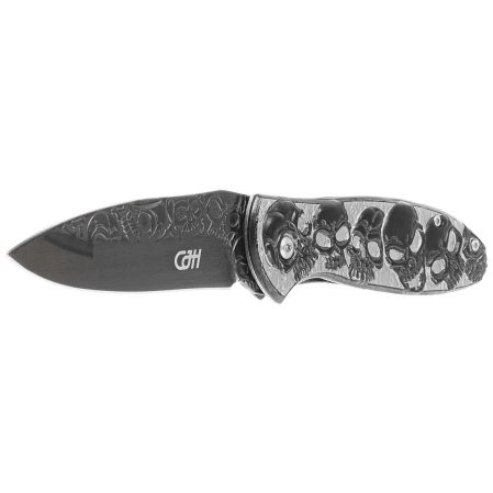 Nóż składany Herbertz CJH Skulls Stainless Steel, Titanium Coated 420 (10000355)
