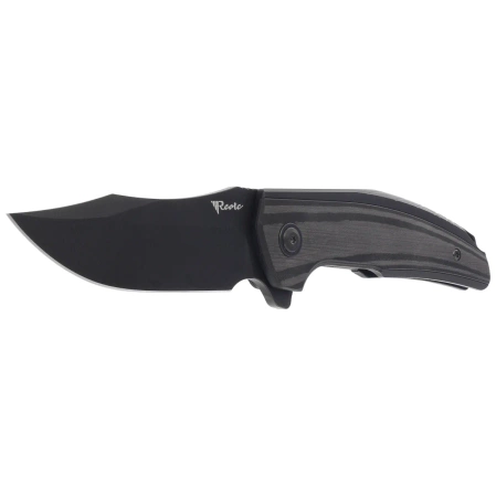 Nóż składany Reate Jack Jr. Black Aluminium, Black DLC S30V (Jack Jr. BKAL DLC BKAL)
