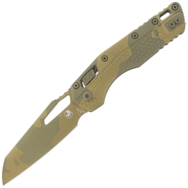 Nóż składany Microtech MSI S/E Ram-Lok Bazooka Camo Tri-Grip Polymer, Bazooka Camo M390MK by Tony Marfione (210T-1PMBOC-X9Z10)