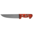 MAM Universal 135 Kitchen Knife Red Metakrilat, Stainless Steel (4320)