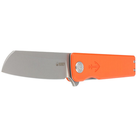 Nóż składany Kubey Sailor Orange G10, Beadblasted AUS-10 by Sekira Sochi (KU317G)