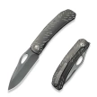 WeKnife Inmate Gray Titanium, Polished Gray CPM 20CV by Jerad Neeve (WE23096B-4)