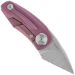 Bestech Tulip Frame Lock Knife Purple Titanium, Stonewashed / Satin M390 by Ostap Hel (BT1913C)