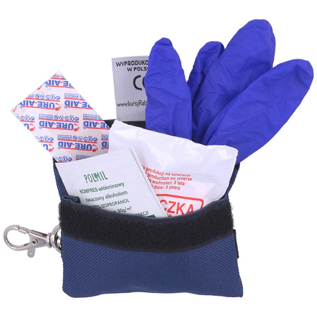 Medaid emergency first aid kit (BRELOK PLUS BLUE)