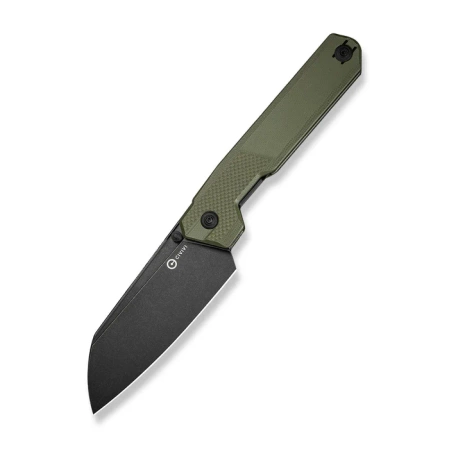 Civivi Hid Knife OD Green G10, Black Stonewashed 14C28N by Ostap Hel (C23008-2)