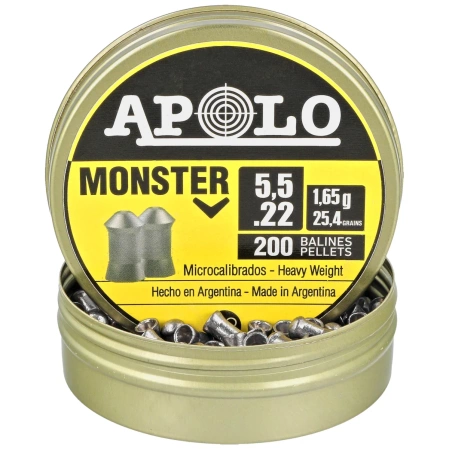 Apolo Monster 5.51 mm, 200 szt. 1.65g/25.4gr (19931-1)
