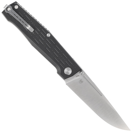 Real Steel Rokot Black G10, Satin N690 by Ivan D. Braginets (7641)