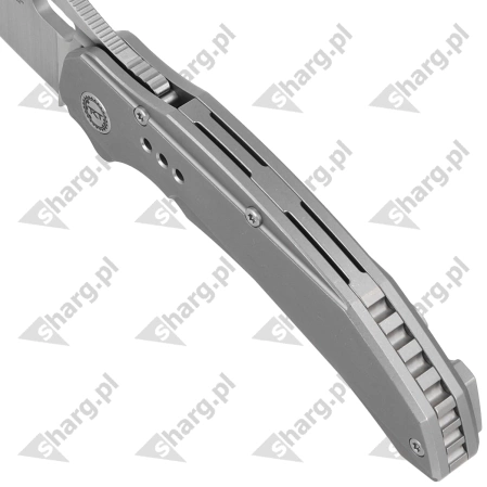 Bestech Knife Exploit Grey Titanium, Satin CPM S35VN by Todd Knife and Tool (BT2005A)