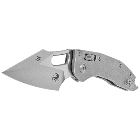 Microtech Marfione Select Stitch Ram-Lok S/E Knife Titanium, Double Vapor Blast HW, Stonewashed M390MK by Borka Blades and Tony Marfione (169RL-10MS2)