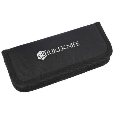 Nóż składany Rike Knife Baidi S Titanium/Carbon Fiber, Bead Blasted M390 (RK-Baidi-S-P/BCF)