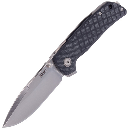 MKM Maximo Black Micarta, Stone Washed by Bob Terzuola (MKMM-BCT)