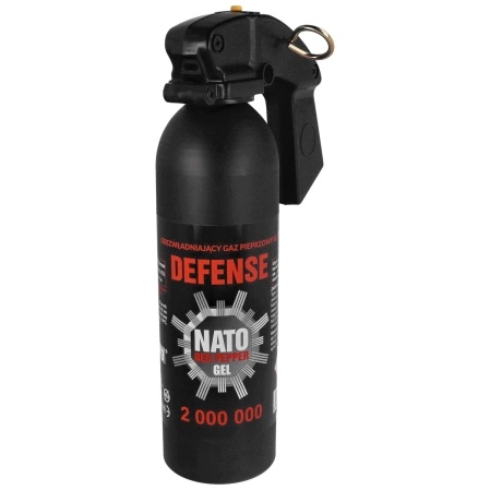 Zestaw 2x Gaz pieprzowy Sharg Nato Defence Gel 2mln 400ml HJF i 2x Chusteczka dekontaminacyjna